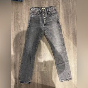 Citizens of Humanity Denim (Charlotte High Rise Straight, Size 24)